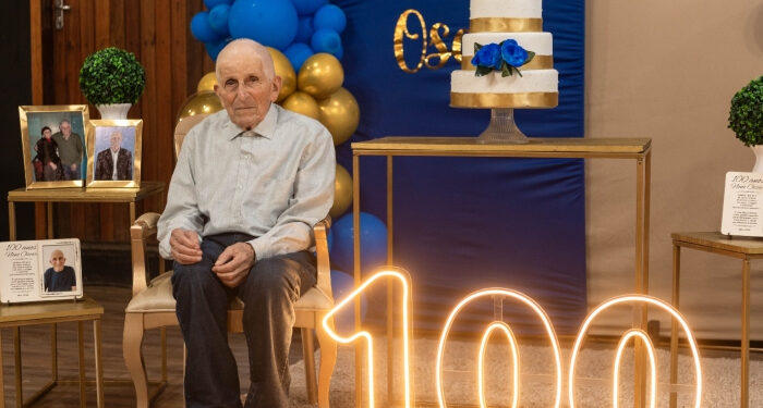 “Estou sempre contente”: Idoso comemora 100 anos de vida em Treze de Maio